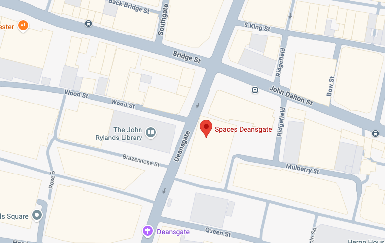 Map showing the MMWatches office location